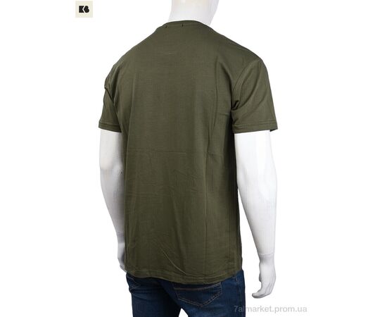 Фотография Футболка мужская Лето 3707-093 green (4 шт. р.сетка M-2XL) "BIG" недорого оптом от прямого поставщика, изображение 2