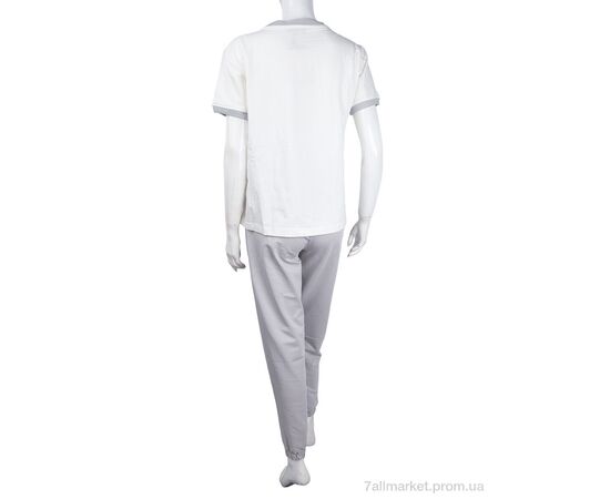 Фотография Женский костюм Лето 3708-3349-2 grey (4 шт. р.сетка S-XL) "Мир" недорого оптом от прямого поставщика, изображение 2