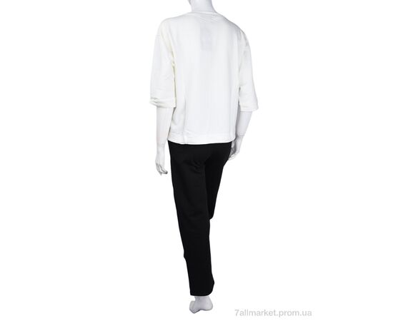 Фотография Женский костюм Лето 3708-107-1 black (4 шт. р.сетка S-XL) "Мир" недорого оптом от прямого поставщика, изображение 2