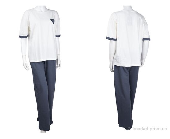 Фотография Женский костюм Лето 3708-112-1 grey (4 шт. р.сетка S-XL) "Мир" недорого оптом от прямого поставщика, изображение 3