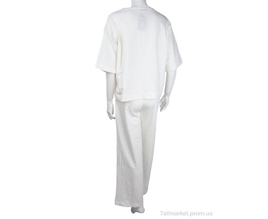 Фотография Женский костюм Лето 3708-4006-2 white (4 шт. р.сетка S-XL) "Мир" недорого оптом от прямого поставщика, изображение 2