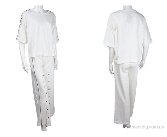 Фотография Женский костюм Лето 3708-4006-2 white (4 шт. р.сетка S-XL) "Мир" недорого оптом от прямого поставщика, изображение 3