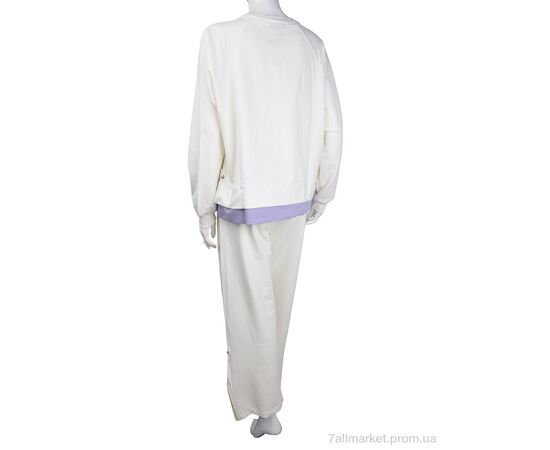 Фотография Женский костюм Весна/осень 3708-4249-2 white (4 шт. р.сетка S-XL) "Мир" недорого оптом от прямого поставщика, изображение 2