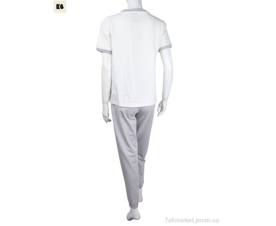 Фотография Женский костюм Лето 3708-3349-2 grey (4 шт. р.сетка S-XL) "BIG" недорого оптом от прямого поставщика, изображение 2