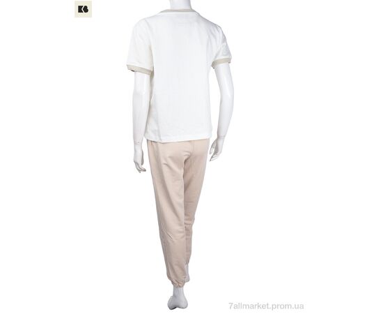 Фотография Женский костюм Лето 3708-3349-3 beige (4 шт. р.сетка S-XL) "BIG" недорого оптом от прямого поставщика, изображение 2