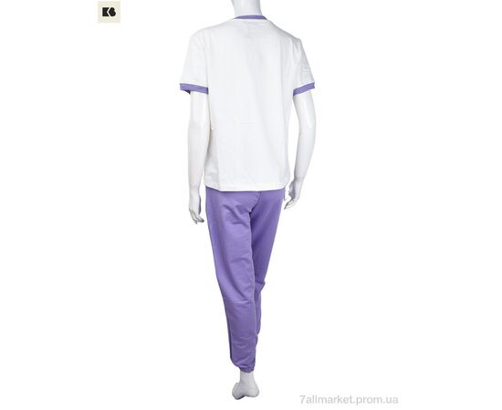 Фотография Женский костюм Лето 3708-3349-5 violet (4 шт. р.сетка S-XL) "BIG" недорого оптом от прямого поставщика, изображение 2