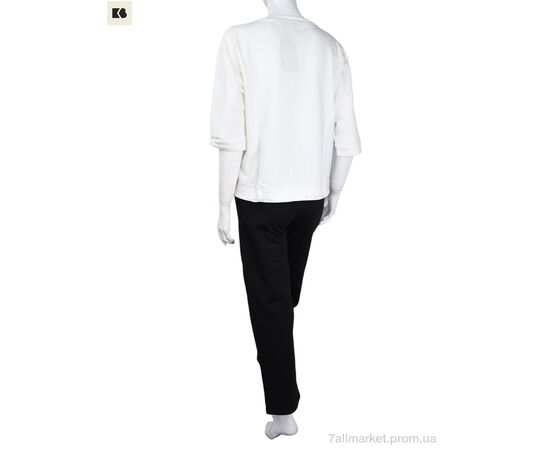 Фотография Женский костюм Лето 3708-107-1 black (4 шт. р.сетка S-XL) "BIG" недорого оптом от прямого поставщика, изображение 2