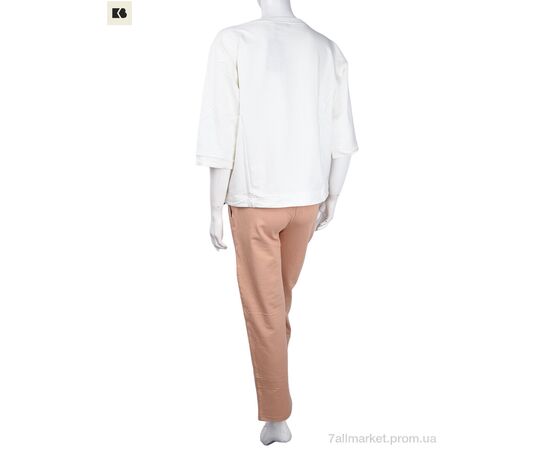 Фотография Женский костюм Лето 3708-107-2 beige (4 шт. р.сетка S-XL) "BIG" недорого оптом от прямого поставщика, изображение 2