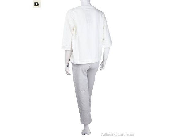 Фотография Женский костюм Лето 3708-107-3 grey (4 шт. р.сетка S-XL) "BIG" недорого оптом от прямого поставщика, изображение 2