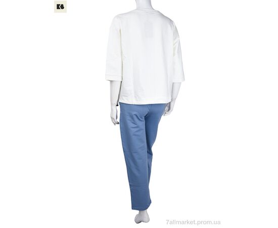 Фотография Женский костюм Лето 3708-107-4 blue (4 шт. р.сетка S-XL) "BIG" недорого оптом от прямого поставщика, изображение 2