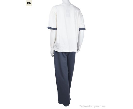 Фотография Женский костюм Лето 3708-112-1 grey (4 шт. р.сетка S-XL) "BIG" недорого оптом от прямого поставщика, изображение 2