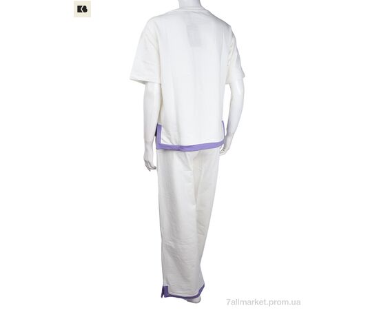 Фотография Женский костюм Лето 3708-3395-2 white (4 шт. р.сетка S-XL) "BIG" недорого оптом от прямого поставщика, изображение 2