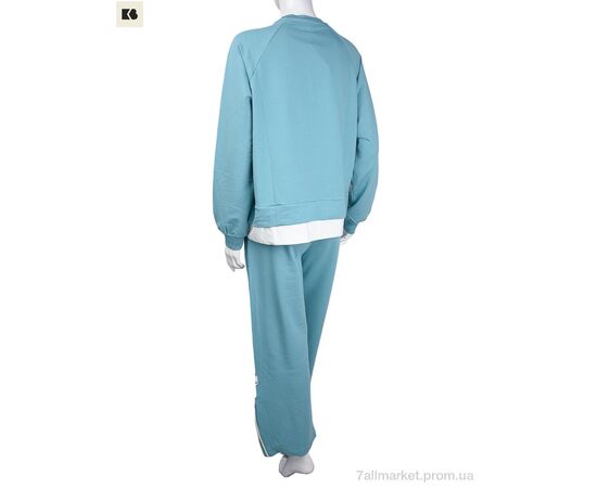 Фотография Женский костюм Весна/осень 3708-4249-1 l.blue (4 шт. р.сетка S-XL) "BIG" недорого оптом от прямого поставщика, изображение 2