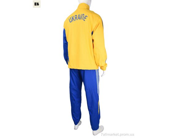 Фотография Спортивный костюм мужской Весна/осень 3525 yellow (5 шт. р.сетка M-3XL) "BIG" недорого оптом от прямого поставщика, изображение 3