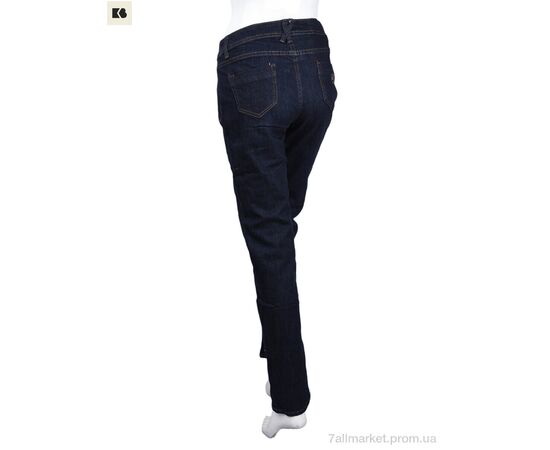 Фотография Джинсы женские Весна/осень L1596 navy (6 шт. р.сетка 28-33) "BIG" недорого оптом от прямого поставщика, изображение 2