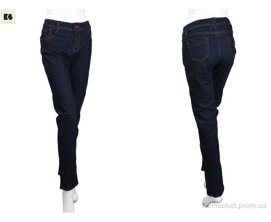 Фотография Джинсы женские Весна/осень L1596 navy (6 шт. р.сетка 28-33) "BIG" недорого оптом от прямого поставщика, изображение 3