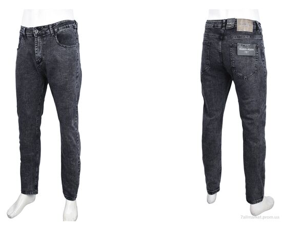 Джинси чоловічі Весна/осінь L2205 (8 шт. р.сітка29-38) "Baron" недорого оптом від прямого постачальника, зображення 3