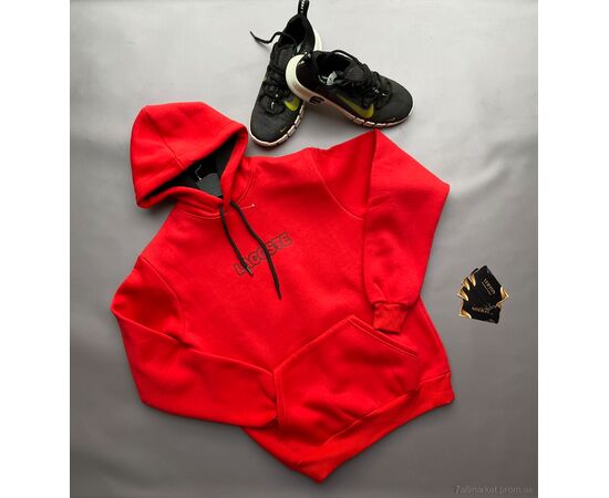 Батник чоловічий Весна/осінь 05-2 червоний (4 шт. р.сіткаM-2XL) "Verton" недорого оптом від прямого постачальника, зображення 3