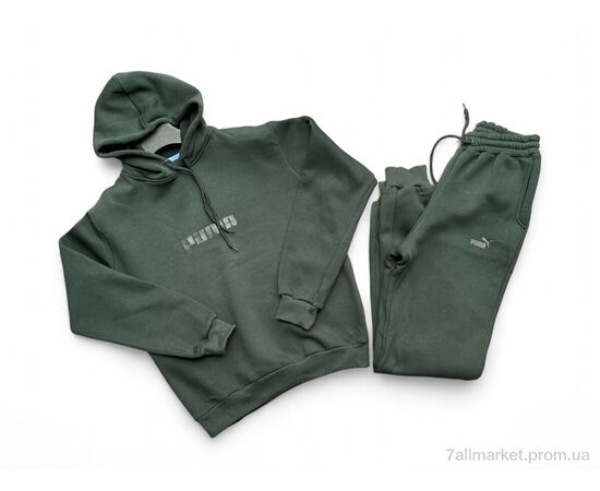 Спортивний костюм чоловічий Весна/осінь 06-1 зеленый (4 шт. р.сіткаM-2XL) "Verton" недорого оптом від прямого постачальника, зображення 2