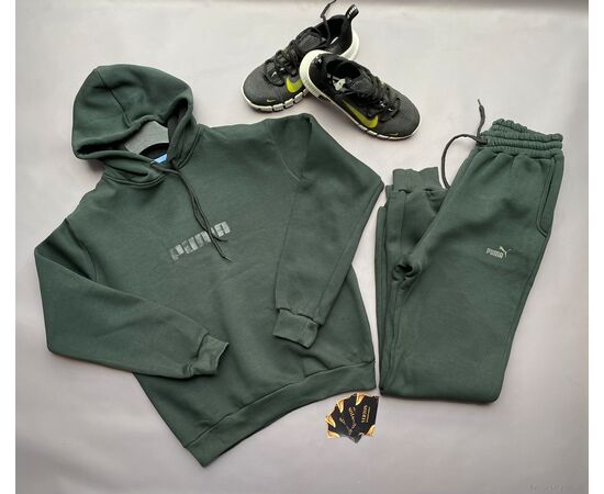 Спортивний костюм чоловічий Весна/осінь 06-1 зеленый (4 шт. р.сіткаM-2XL) "Verton" недорого оптом від прямого постачальника, зображення 3