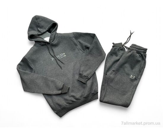 Спортивний костюм чоловічий Весна/осінь 06-3 сірий (4 шт. р.сіткаM-2XL) "Verton" недорого оптом від прямого постачальника, зображення 2