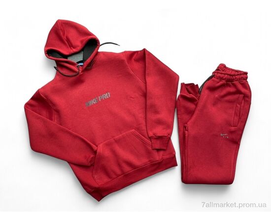 Спортивний костюм чоловічий Весна/осінь 06-5 червоний (4 шт. р.сіткаM-2XL) "Verton" недорого оптом від прямого постачальника, зображення 2