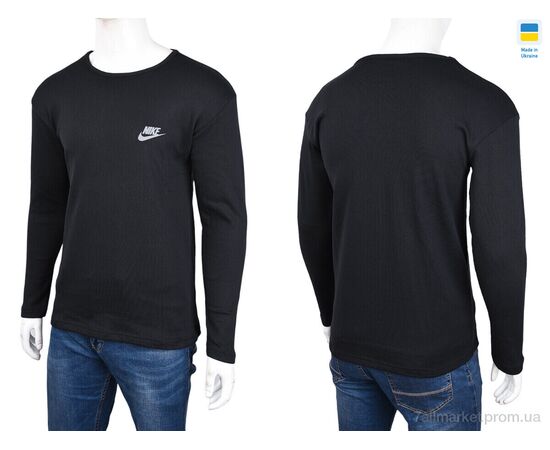 Термобілизна чоловіча Зима Лонгслів 444 black (6 шт. р.сіткаS-3XL) "Textile" недорого оптом від прямого постачальника, зображення 4