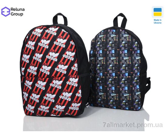 Фотография Рюкзак женский 00-8 mix 40*27*15 см, "Reluna Group" недорого оптом от прямого поставщика, изображение 2