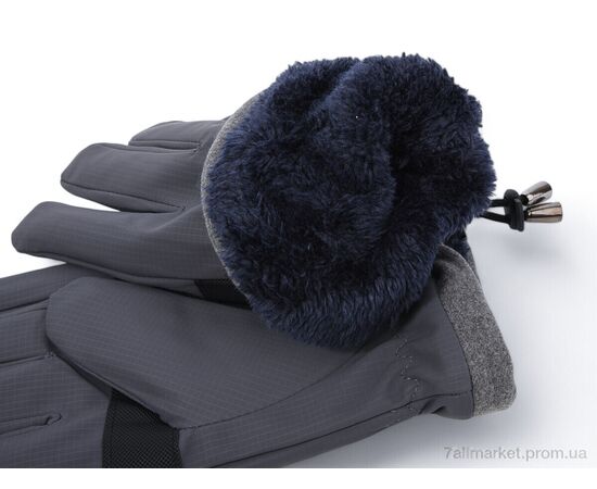 Чоловічі рукавиці Зима 14-101 плащівка хутро mix (12 шт. р.сіткаM-2XL) "TUZZI" недорого оптом від прямого постачальника, зображення 3 Чоловічі рукавиці Зима 14-101 плащівка хутро mix (12 шт. р.сіткаM-2XL) "TUZZI" недорого оптом від прямого постачальника, зображення 3