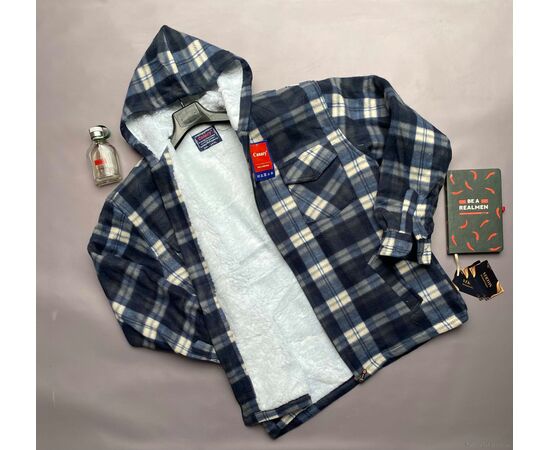 Чоловіча сорочка Зима 010-1 (5 шт. р.сіткаM/L-3XL/4XL) "Verton" недорого оптом від прямого постачальника, зображення 2