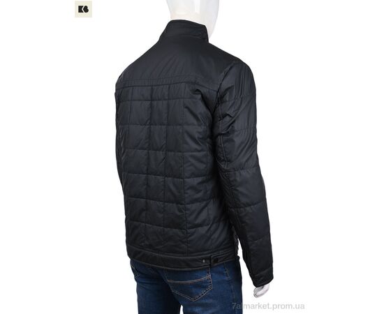 Куртка чоловіча Весна/осінь 3774-A802 black (5 шт. р.сітка48-56) "BIG" недорого оптом від прямого постачальника, зображення 2