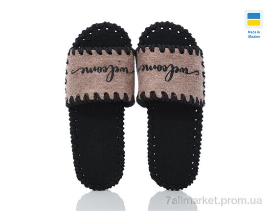 Фотография Тапки женские для дома Весна/осень 267W беж (8 пар р.36-43) "Active" недорого оптом от прямого поставщика, изображение 2