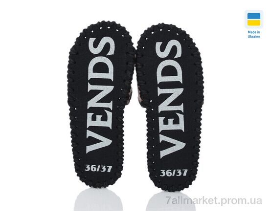 Фотография Тапки женские для дома Весна/осень 267W беж (8 пар р.36-43) "Active" недорого оптом от прямого поставщика, изображение 3