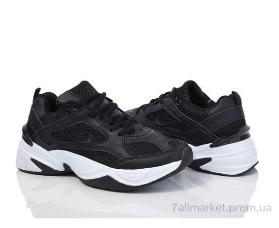 Фотография Кроссовки женские модные Весна/осень HD47-1898-3 black-white (8 пар р.36-41) "Violeta" недорого оптом от прямого поставщика, изображение 2