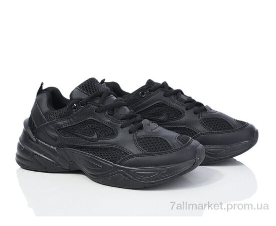 Кросівки жіночі модні Весна/осінь HD47-1898-4 black (8 пар р.36-41) "Violeta" недорого оптом від прямого постачальника, зображення 2