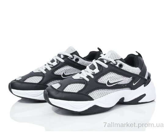 Фотография Кроссовки женские модные Весна/осень HD47-1898-5 black-grey (8 пар р.36-41) "Violeta" недорого оптом от прямого поставщика, изображение 2