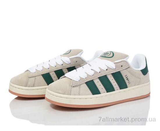 Кросівки жіночі модні Весна/осінь HD50-1104 beige-geen (8 пар р.36-41) "Violeta" недорого оптом від прямого постачальника, зображення 2