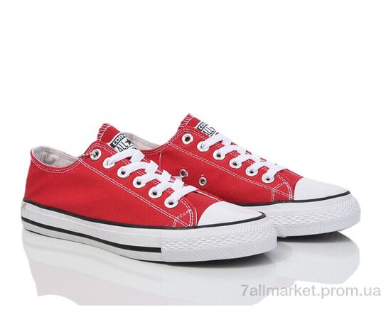 Кеди жіночі стильні Весна/осінь HD54-B601-3 red (8 пар р.36-41) "Violeta" недорого оптом від прямого постачальника, зображення 2