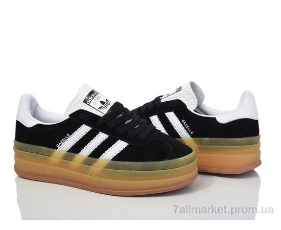 Кросівки чоловічі модні Весна/осінь HD60-1106-1 black-white (8 пар р.36-41) "Violeta" недорого оптом від прямого постачальника, зображення 2