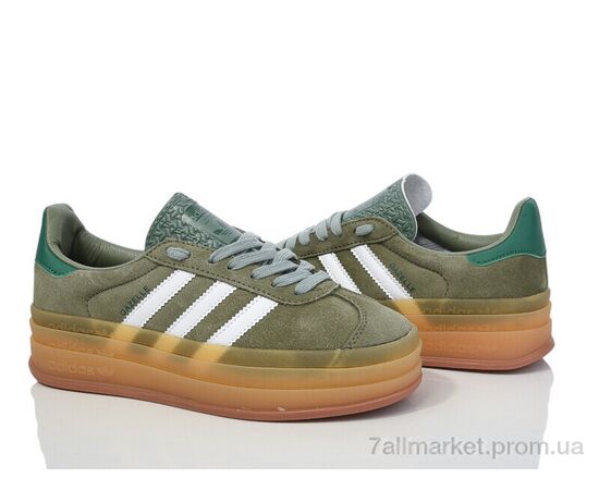 Кросівки чоловічі модні Весна/осінь HD60-1106-6 green-white (8 пар р.36-41) "Violeta" недорого оптом від прямого постачальника, зображення 2