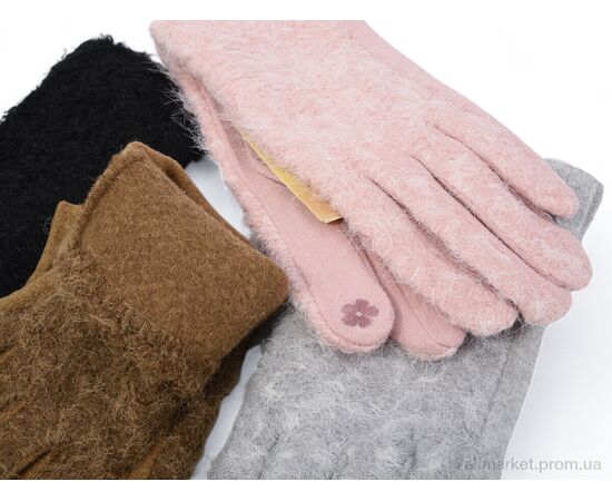 Фотография Перчатки женские Зима 10-1 сенсор mix (12 шт. р.сетка 6,5-7,5) "KUINH" недорого оптом от прямого поставщика, изображение 2