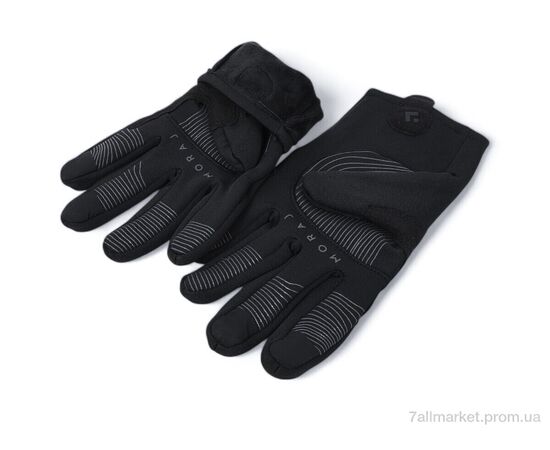 Чоловічі рукавиці Зима YD60 black фліс (12 шт. р.сітка11-13) "KUINH" недорого оптом від прямого постачальника, зображення 2