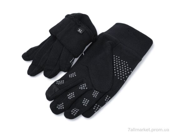 Чоловічі рукавиці Зима 4-101 black сенсор (12 шт. р.сітка11-13) "KUINH" недорого оптом від прямого постачальника, зображення 2