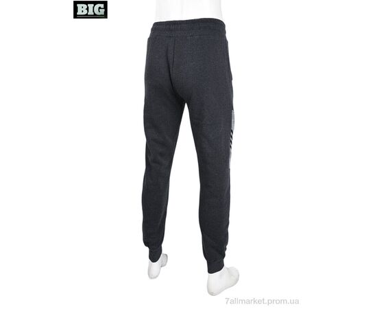 Фотография Спортивные брюки мужские Зима CS404-2-150 grey (5 шт. р.сетка L-4XL) "BIG" недорого оптом от прямого поставщика, изображение 2