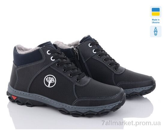 Фотография Ботинки мужские стильные зима Б27D (8 пар р.40-45) "Paolla" недорого оптом от прямого поставщика, изображение 2