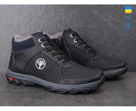 Фотография Ботинки мужские стильные зима Б27D (8 пар р.40-45) "Paolla" недорого оптом от прямого поставщика, изображение 3