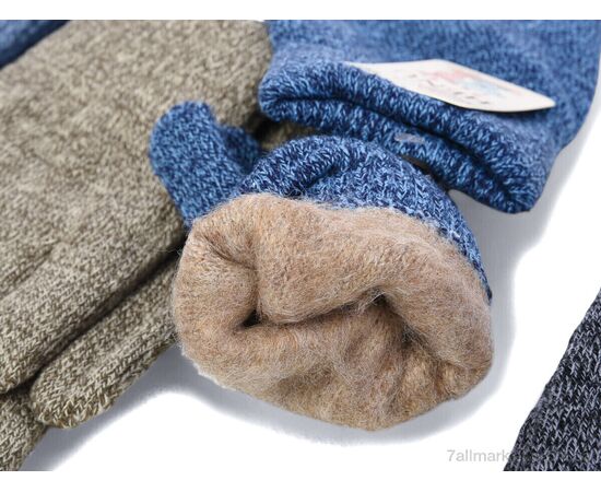 Фотография Перчатки для детей Зима 5215 mix (12 шт. р.сетка 8-12) "KUINH" недорого оптом от прямого поставщика, изображение 2