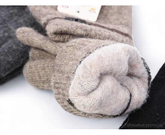 Фотография Перчатки для детей Зима 5220 mix (12 шт. р.сетка 7-12) "KUINH" недорого оптом от прямого поставщика, изображение 2