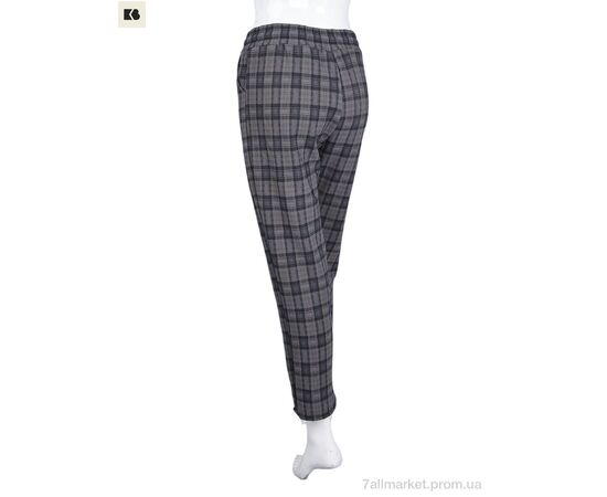 Фотография Женские брюки Зима 001-3-1 grey (5 шт. р.сетка 4XL-8XL) "BIG" недорого оптом от прямого поставщика, изображение 2
