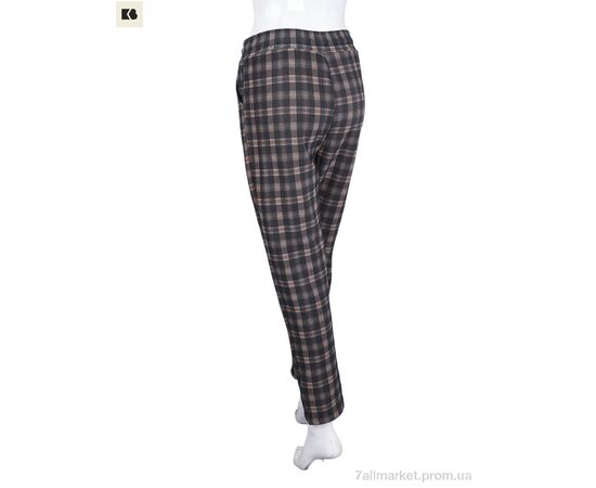 Фотография Женские брюки Зима 001-3-2 brown (5 шт. р.сетка 4XL-8XL) "BIG" недорого оптом от прямого поставщика, изображение 2